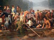 William Ranney Marion Crossing the Pee Dee oil painting picture wholesale